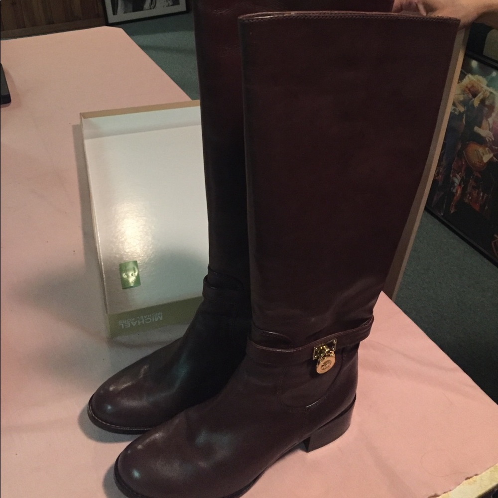 Michael Kors Hamilton riding boot
